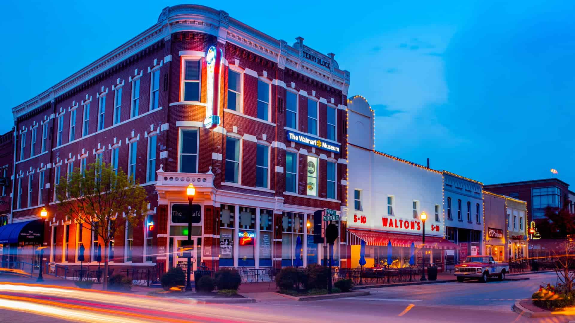 Photograph from the Bentonville community guide